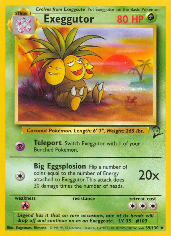 Carta de la expansión Base Set 2