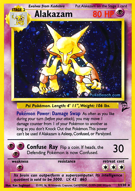 Carta de la expansión Base Set 2