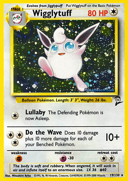 Carta de la expansión Base Set 2