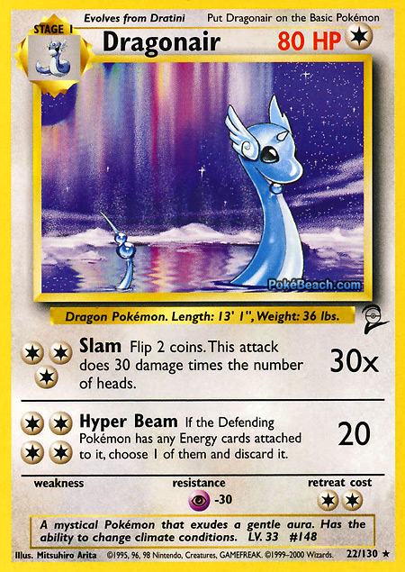 Carta de la expansión Base Set 2