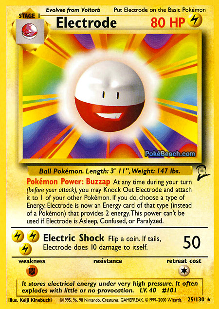 Carta de la expansión Base Set 2