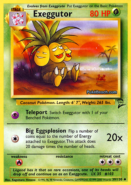 Carta de la expansión Base Set 2