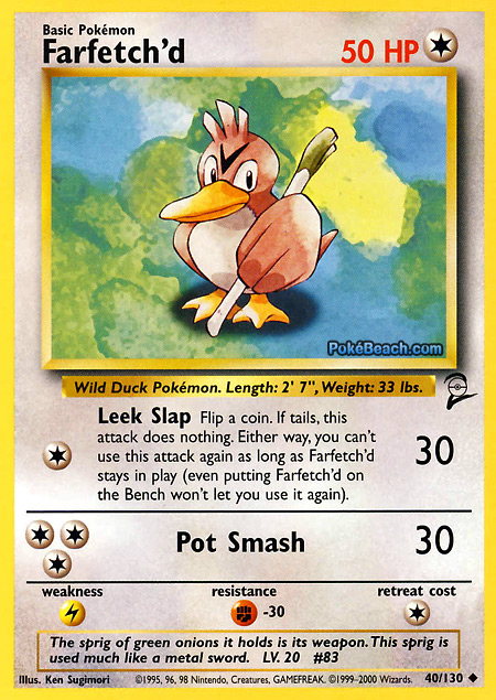 Carta de la expansión Base Set 2