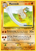 Carta de la expansión Base Set 2