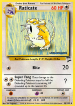 Carta de la expansión Base Set 2