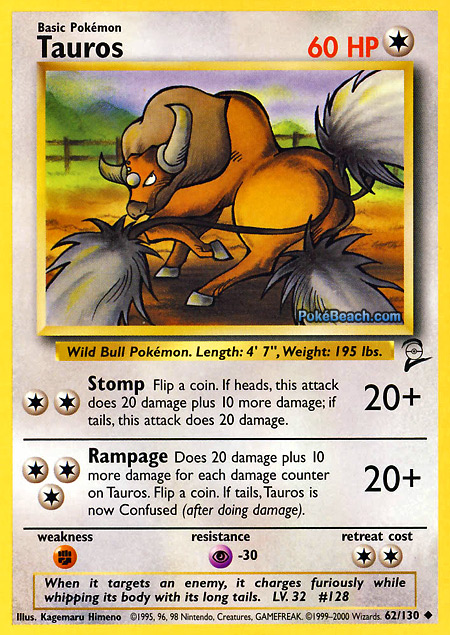 Carta de la expansión Base Set 2