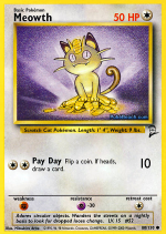 Carta de la expansión Base Set 2