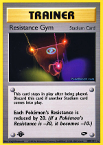 Carta de la expansión Gym Challenge