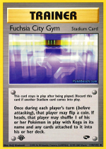 Carta de la expansión Gym Challenge