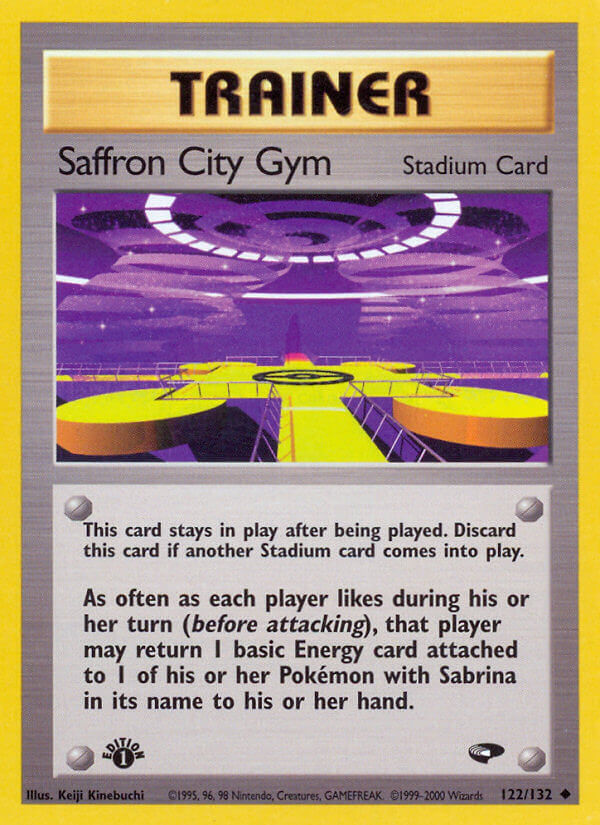 Carta de la expansión Gym Challenge