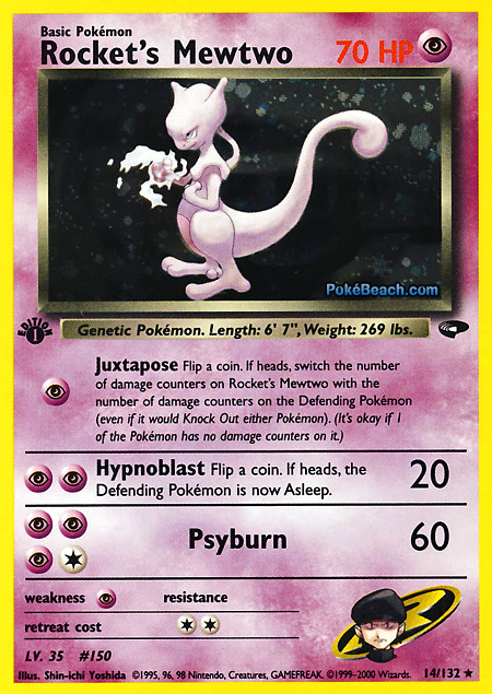 Carta de la expansión Gym Challenge