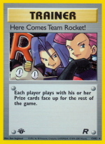 Carta de la expansión Team Rocket