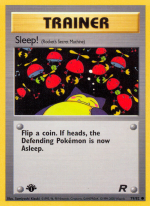 Carta de la expansión Team Rocket
