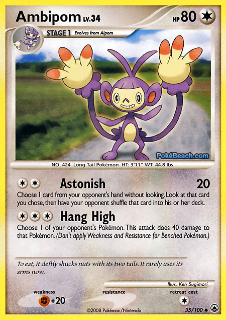 Carta de la expansión Majestic Dawn