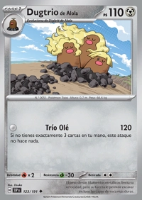 Dugtrio (123/252)