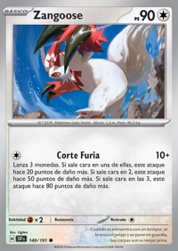 Zangoose (149/252)