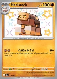 Naclstack (177/245) - Destinos de Paldea - Trading Card Game :: Pokémon ...