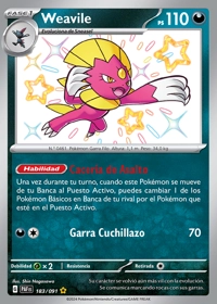 Weavile (183/245)