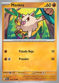 Mankey (106/193)