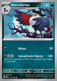 Honchkrow (132/193)