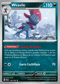 Weavile (134/193)