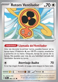 Rotom Ventilador (085/180)