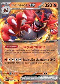 Incineroar ex (034/218)