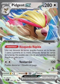 Pidgeot ex (164/197)