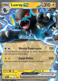 Luxray ex (068/226)