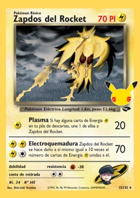 Zapdos del Rocket