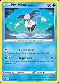 Mr. Mime de Galar (037/209)