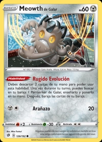 Meowth de Galar (126/209)
