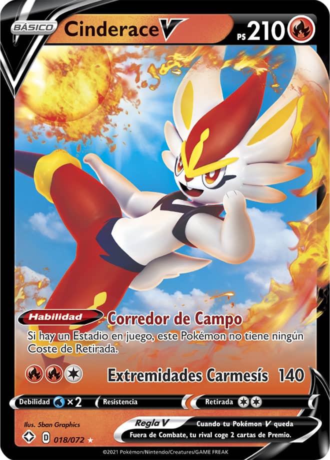 Carta de la expansión Destinos Brillantes