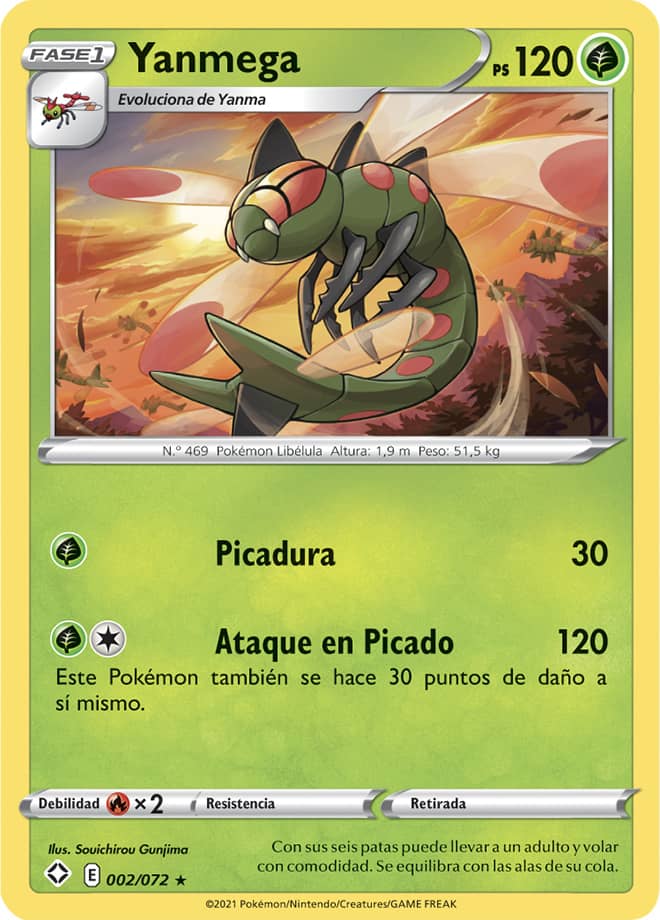 Carta de la expansión Destinos Brillantes