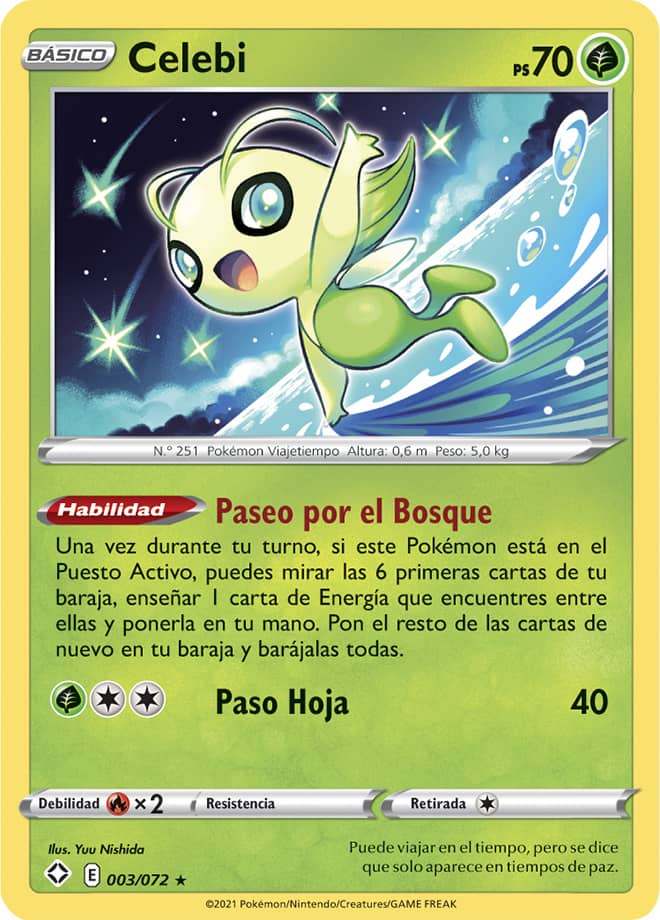 Carta de la expansión Destinos Brillantes