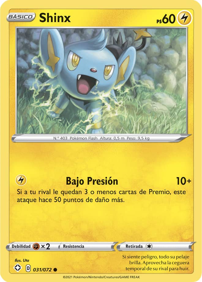 Carta de la expansión Destinos Brillantes