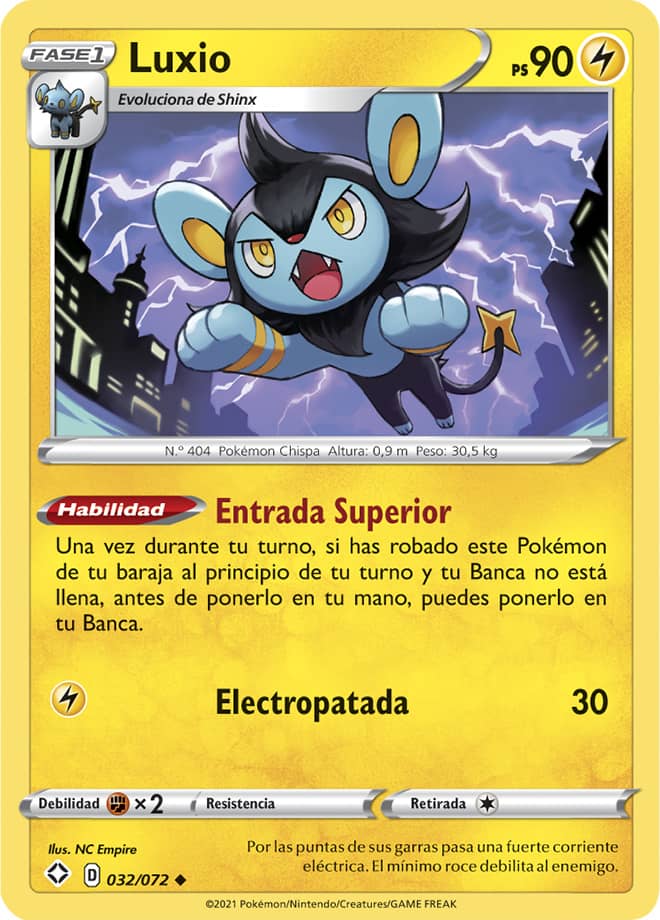 Carta de la expansión Destinos Brillantes