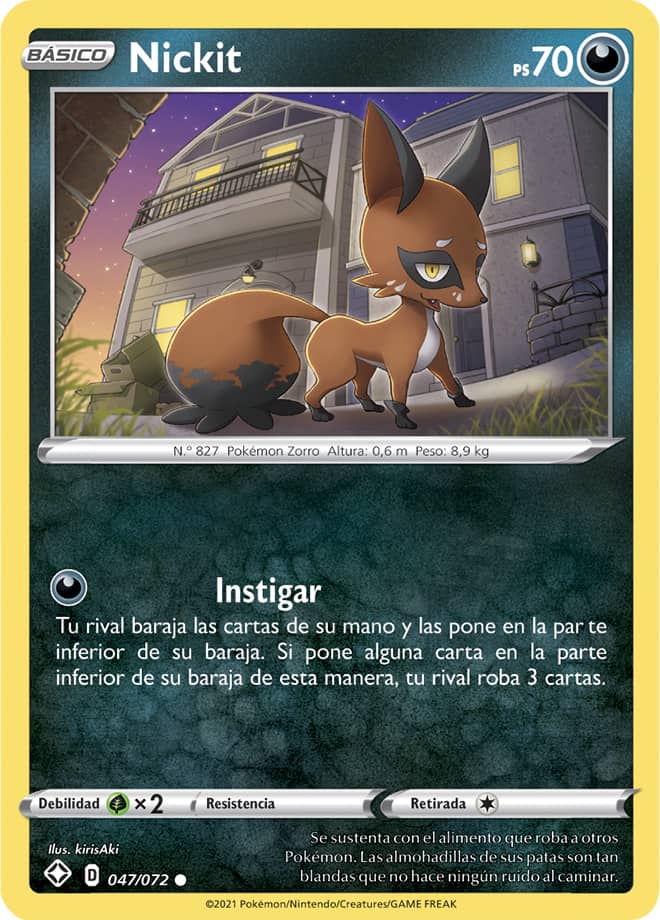 Carta de la expansión Destinos Brillantes