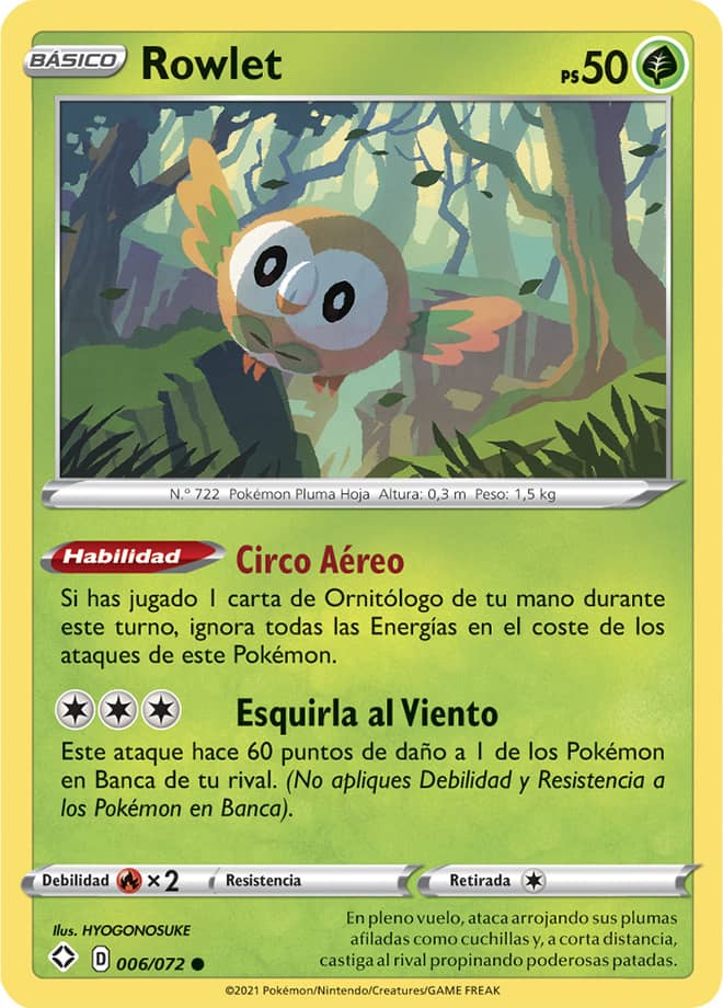 Carta de la expansión Destinos Brillantes