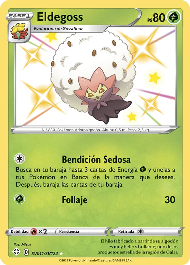 Carta de la expansión Destinos Brillantes