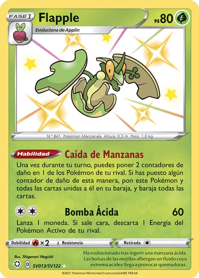 Carta de la expansión Destinos Brillantes
