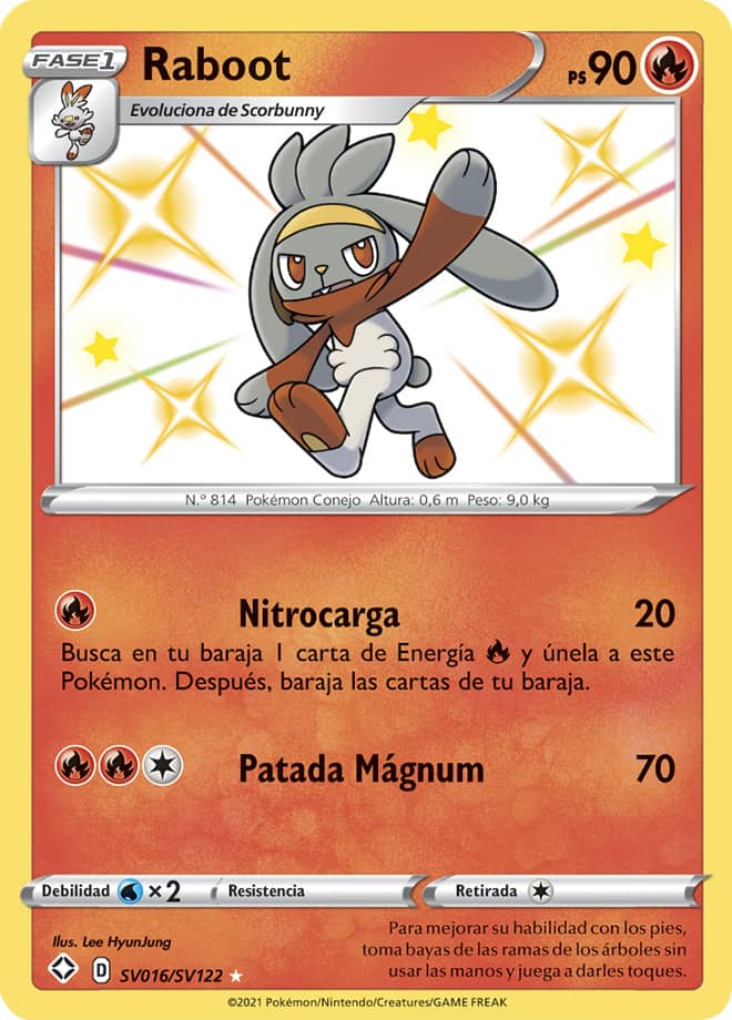 Carta de la expansión Destinos Brillantes