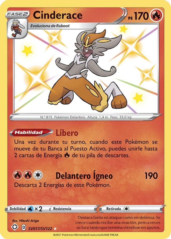 Carta de la expansión Destinos Brillantes