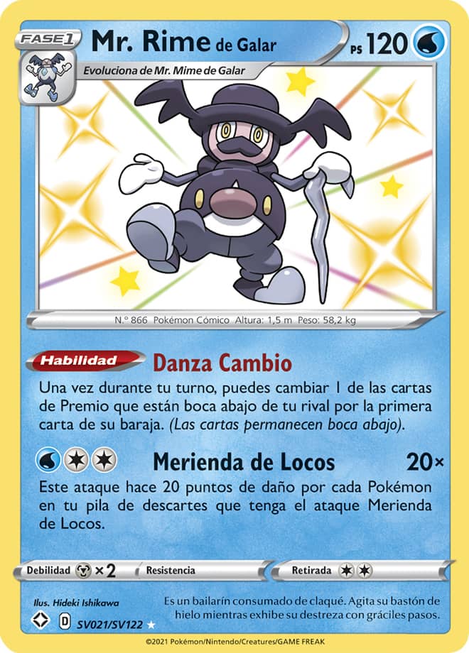 Carta de la expansión Destinos Brillantes