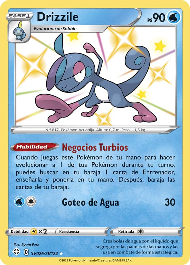 Carta de la expansión Destinos Brillantes