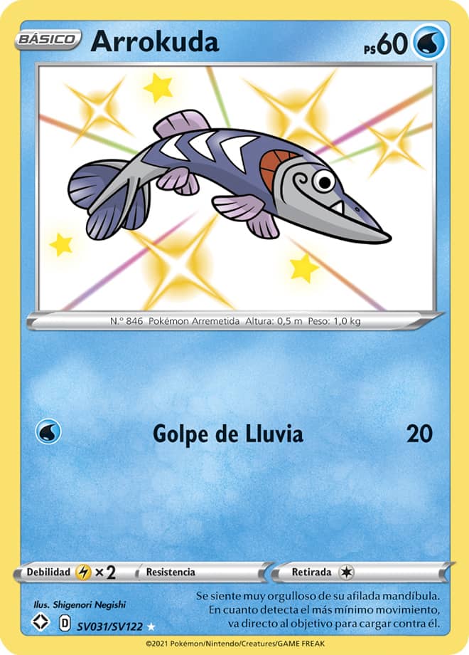 Carta de la expansión Destinos Brillantes