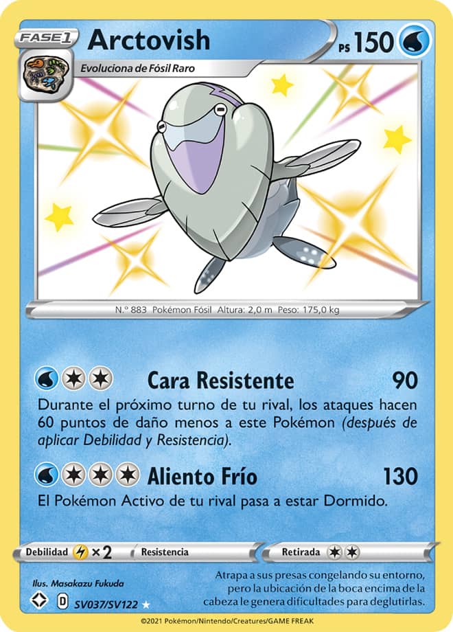 Carta de la expansión Destinos Brillantes