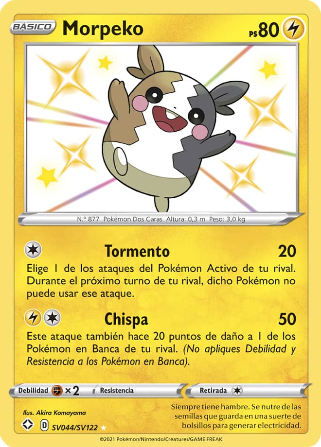 Carta de la expansión Destinos Brillantes
