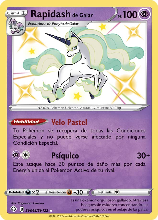 Carta de la expansión Destinos Brillantes