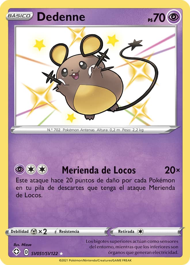 Carta de la expansión Destinos Brillantes